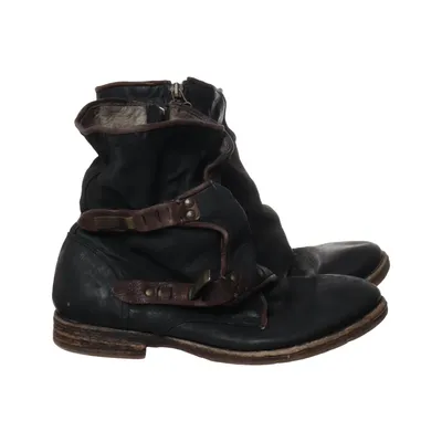 Ankle boots (Black) from AirStep Leather