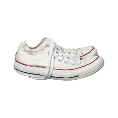 Canvas shoes (White, Red) from Converse