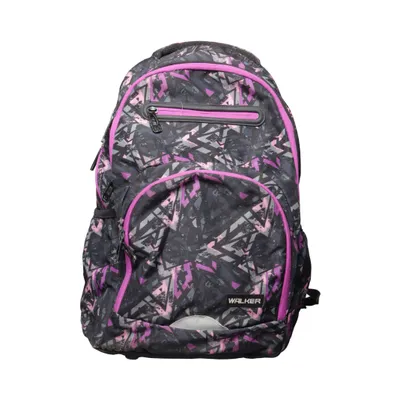Backpack (Black, Purple, Multicolored) from Walker