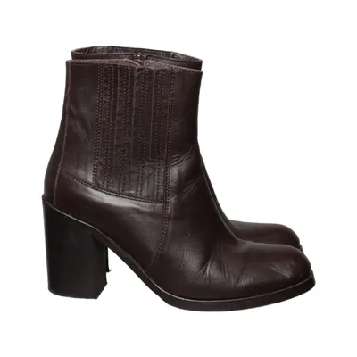 Bottes à talons (Marron) de Inci Cuir