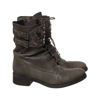 Laced boots (Gray) from Lola Cruz