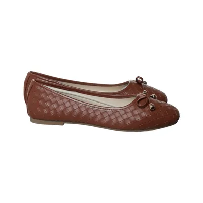 Ballet flats (Brown) from Jenny Polyurethane