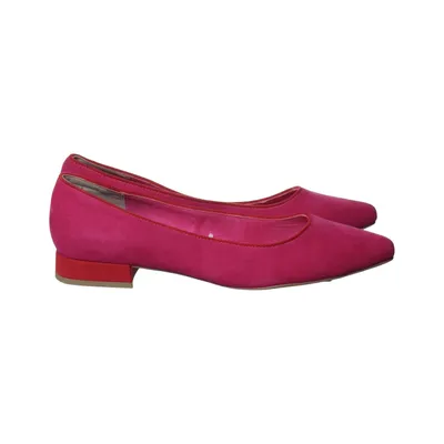 Ballet flats (Pink) from Marco Tozzi Leather