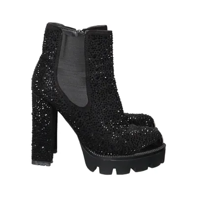Heeled boots (Black) from Bella Star