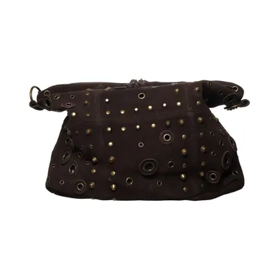 Handtas (Bruin) van Zara Katoen, Leer, Polyester