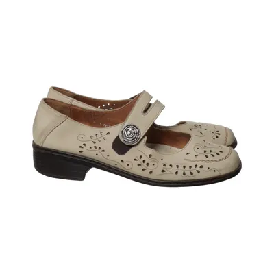 Loafers (Beige) from Luftpolster Leather