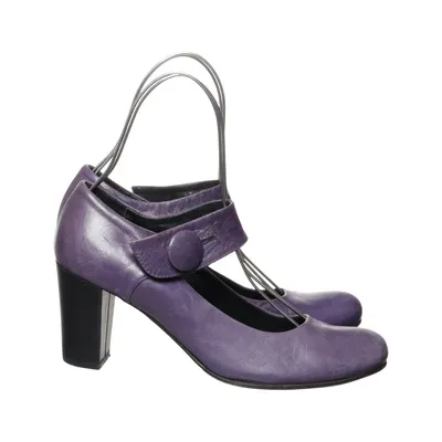 Pumps (Lila) från Riccardo Cartillone Skinn