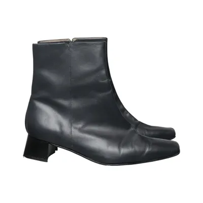 Heeled boots (Black) from DAVOS Gomma