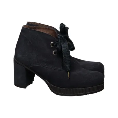 Heeled boots (Blue) from Yokono