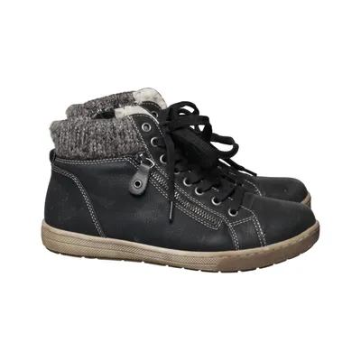 Bottes à lacets (Noir) de OMG