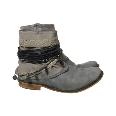 Ankle boots (Gray, Black, Beige) from Bullboxer Leather