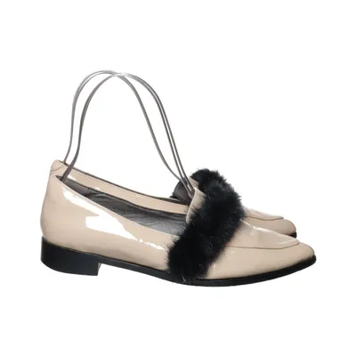 Loafers (Beige, Black) from XYXYX