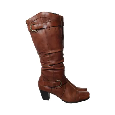 Boots (Brown) from Janet D. Leather