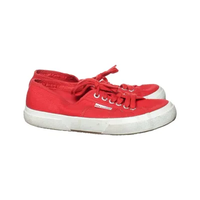 Canvas sko (Rød) fra Superga Bomuld