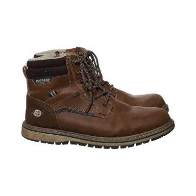 Laced boots (Brown) from Dockers by Gerli