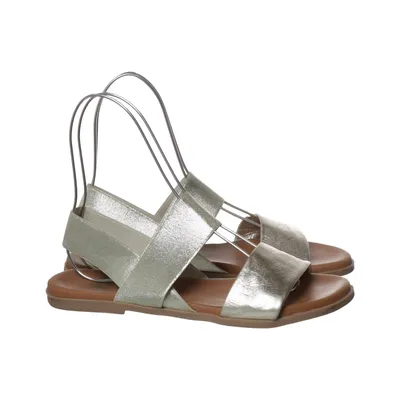 Sandals (Gold) from Pat Calvin Faux leather