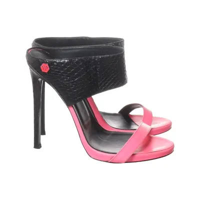 Mules (Black, Pink) from Philipp Plein