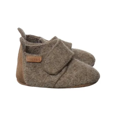 Slippers (Bruin) van Glerups Leer, Wol