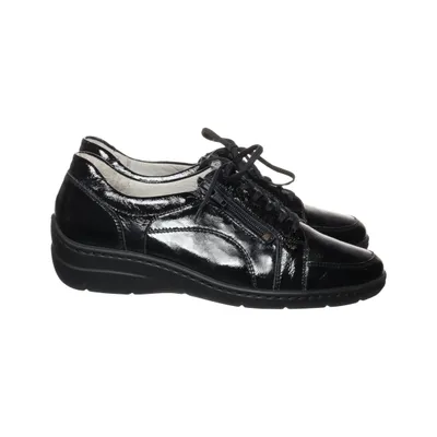 Oxford schoenen (Zwart) van Waldläufer