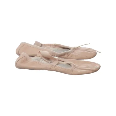 Balletsko (Beige) fra Bloch Bomuld, Læder