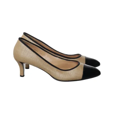 Mules (Beige, Black) from Walter Steiger Leather