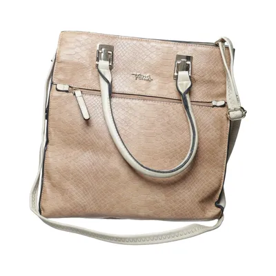 Sac à main (Beige) de Verde Polyester, Polyuréthane