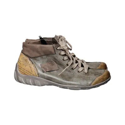 Laced boots (Gray) from Rieker Antistress