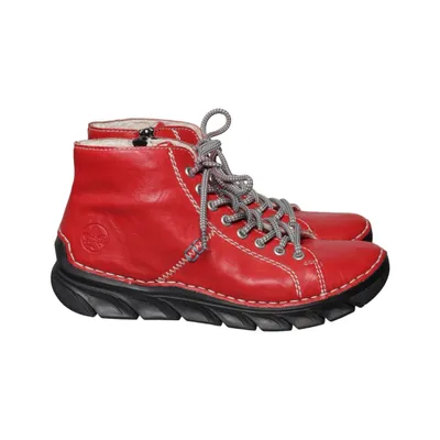 Laced boots (Red) from Rieker