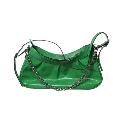 Shoulder-bag (Green) from Recycled Polyester, Polyurethane