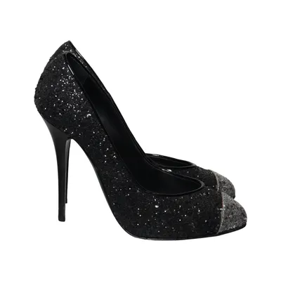 Pumps (Svart, Silverfärgad) från Giuseppe Zanotti Skinn