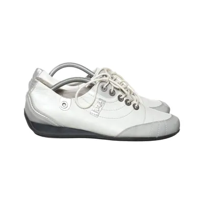 Sneakers (Wit, Grijs) van Waldläufer Leer