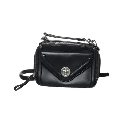 Shoulder-bag (Black) from David Jones Polyurethane