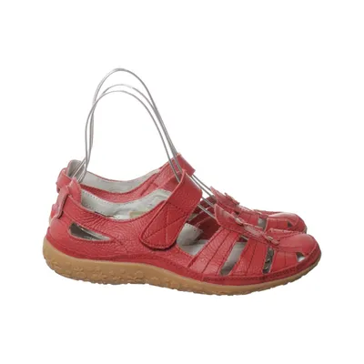 Sandaler (Rød) fra Scandi Læder