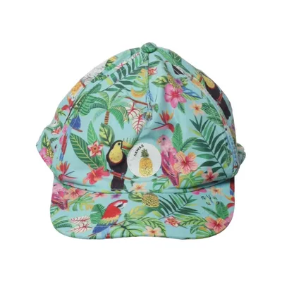 Honkbalpet (Blauw, Meerkleurig) van Emma Jayne x H&M Katoen, Polyester
