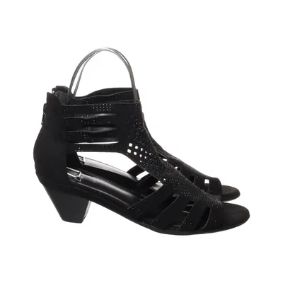 High heel sandals (Black) from Liva Loop