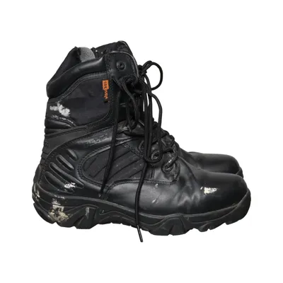 Bottes à lacets (Sicherheitsschuhe) de Delta Cuir