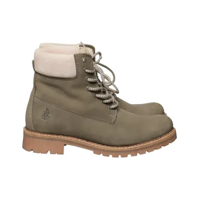 Laced boots (Green, Beige) from Sommerkind