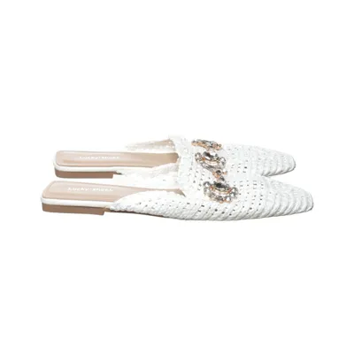 Slip-ins (Vit) från Lucky Shoes