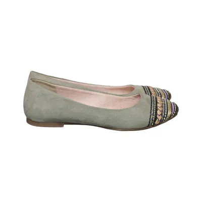 Ballerines (Vert) de Tamaris Trend Cuir