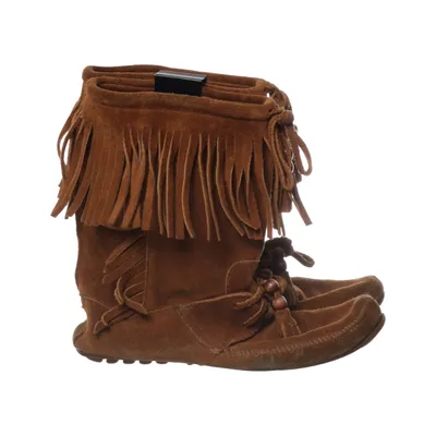 Mockasiner (Brun) från Minnetonka