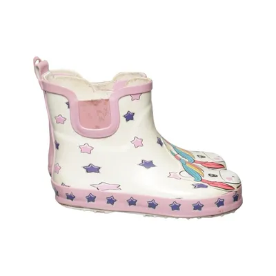 Low rubber boots (White, Pink, Multicolored) from Beck