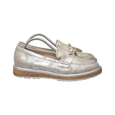 Loafers (Silverfärgad) från Fly London