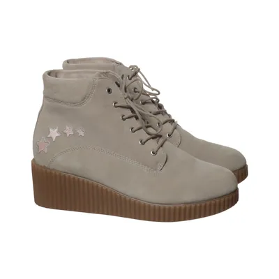 Ankle boots (Beige) from Mellow Yellow Leather