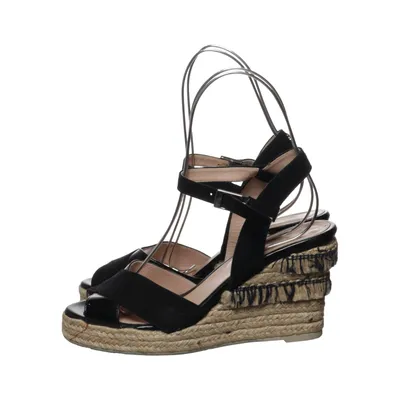 Chaussure compensées (Noir, Beige) de Voltan