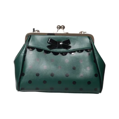 Handbag (Green, Black) from Dancing Days by Banned
