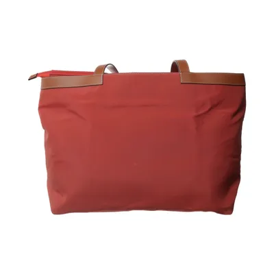 Handbag (Orange, Brown) from Le Tanneur