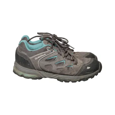 Hoge wandelschoenen (Grijs, Turquoise) van Quechua