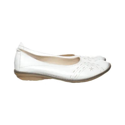 Ballet flats (White) from Cora Leather