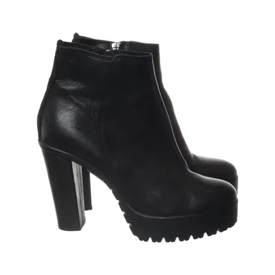 Heeled boots (Black) from Bullboxer Leather