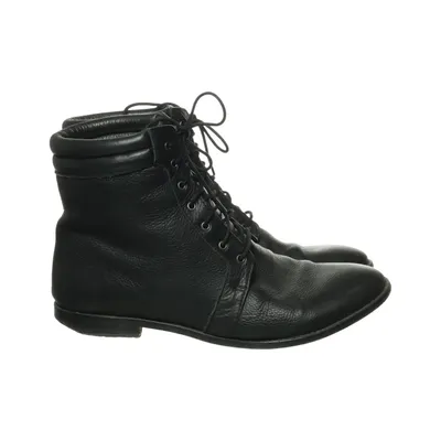 Laced boots (Black) from Moma Leather